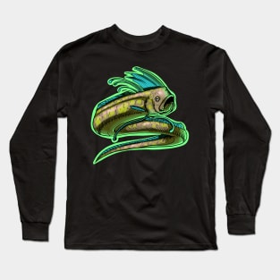 Regalecidae Rad sea serpent dragon design color variant B Long Sleeve T-Shirt